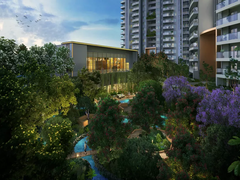 Adani Lushlands Project Clubhouse Image